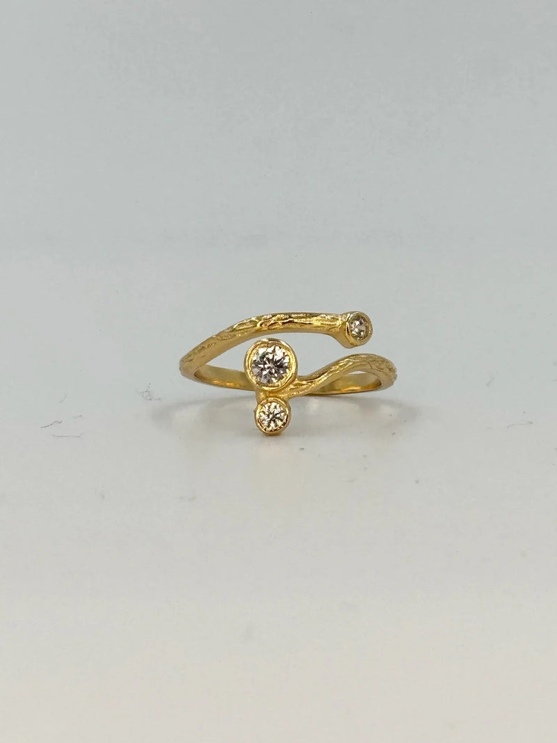 Andcopenhagen - Ring - beth - 18 karat guldbelagt - - Stilkompagniet.dk