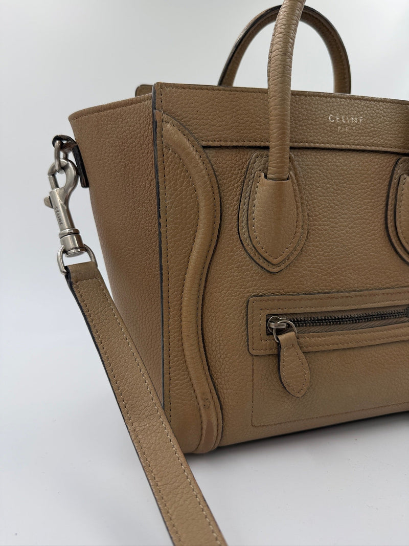 Celine - Nano Luggage taske - Dune beige - Secondhand