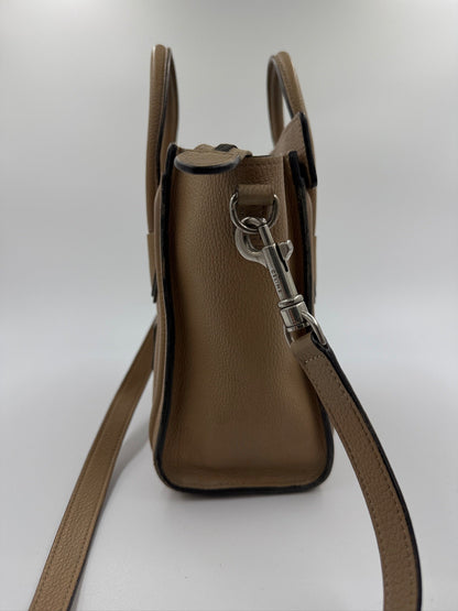 Celine - Nano Luggage taske - Dune beige - Secondhand