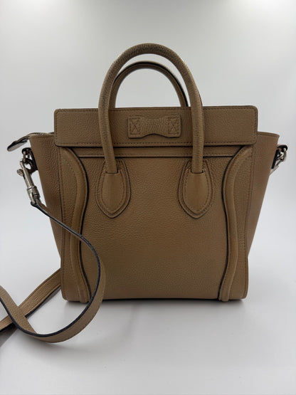Celine - Nano Luggage taske - Dune beige - Secondhand