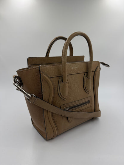 Celine - Nano Luggage taske - Dune beige - Secondhand