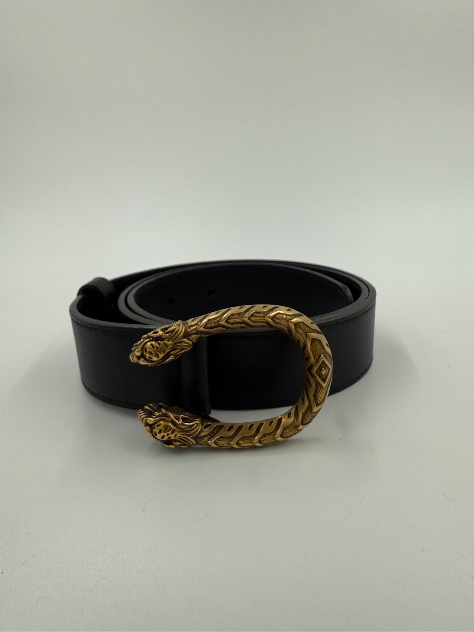 Gucci - GG Dionysus læderbælte - Secondhand