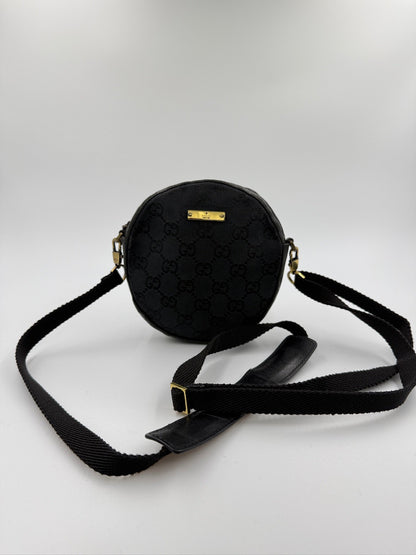 Gucci - GG Canvas Round Crossbody - Secondhand