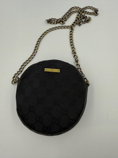 Gucci - GG Canvas Round Crossbody - Secondhand