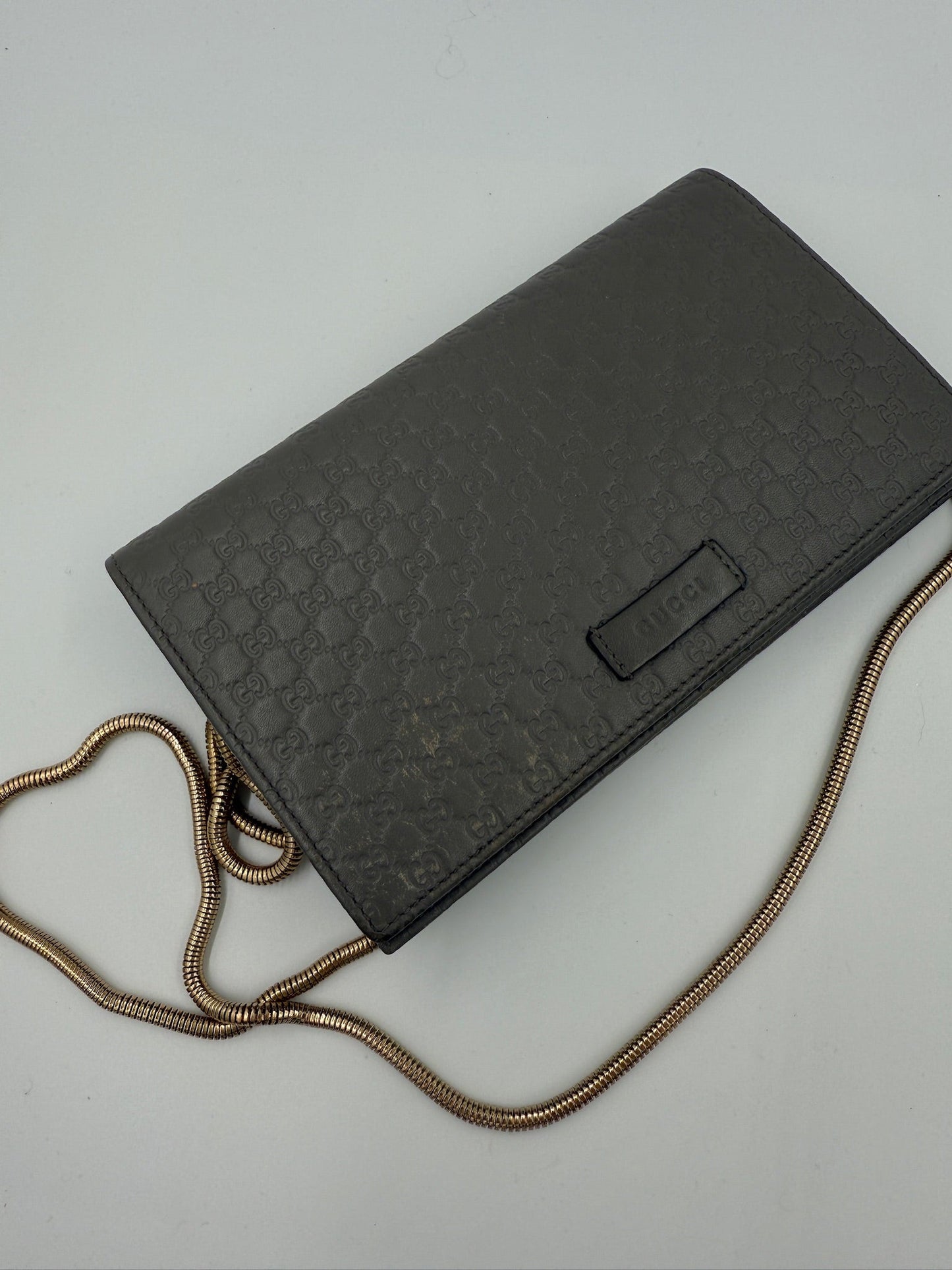 Gucci - GG Microguccissima læderpung - Secondhand