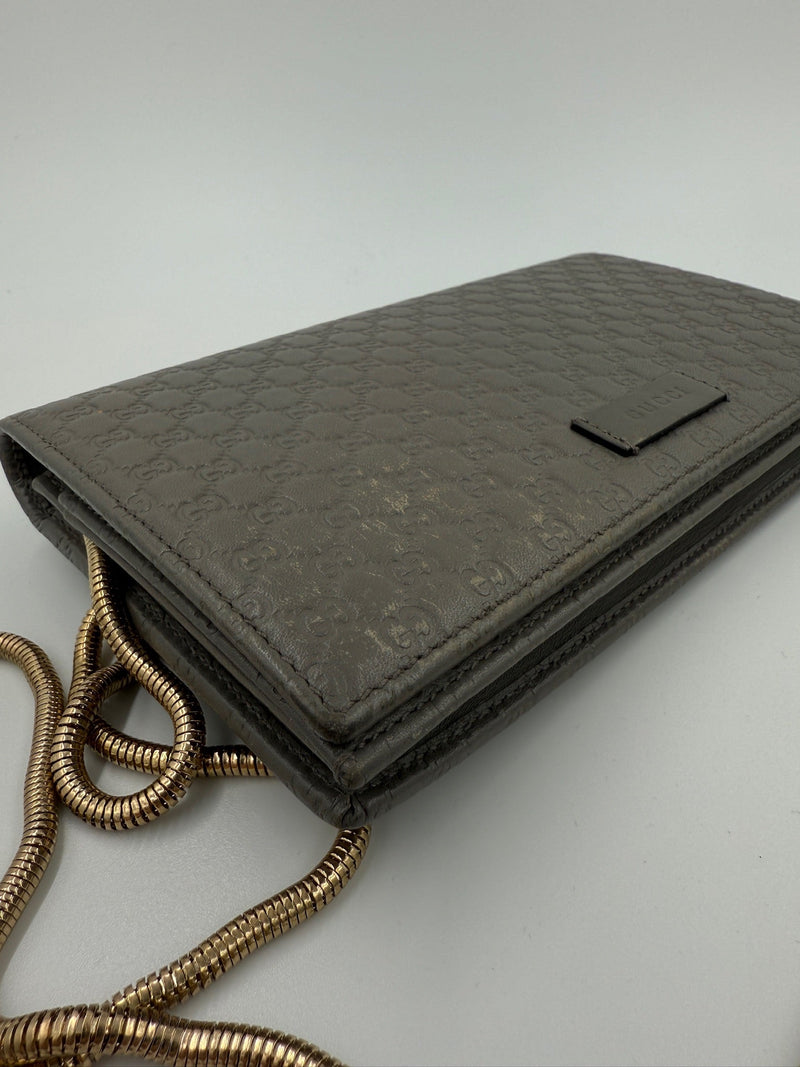 Gucci - GG Microguccissima læderpung - Secondhand