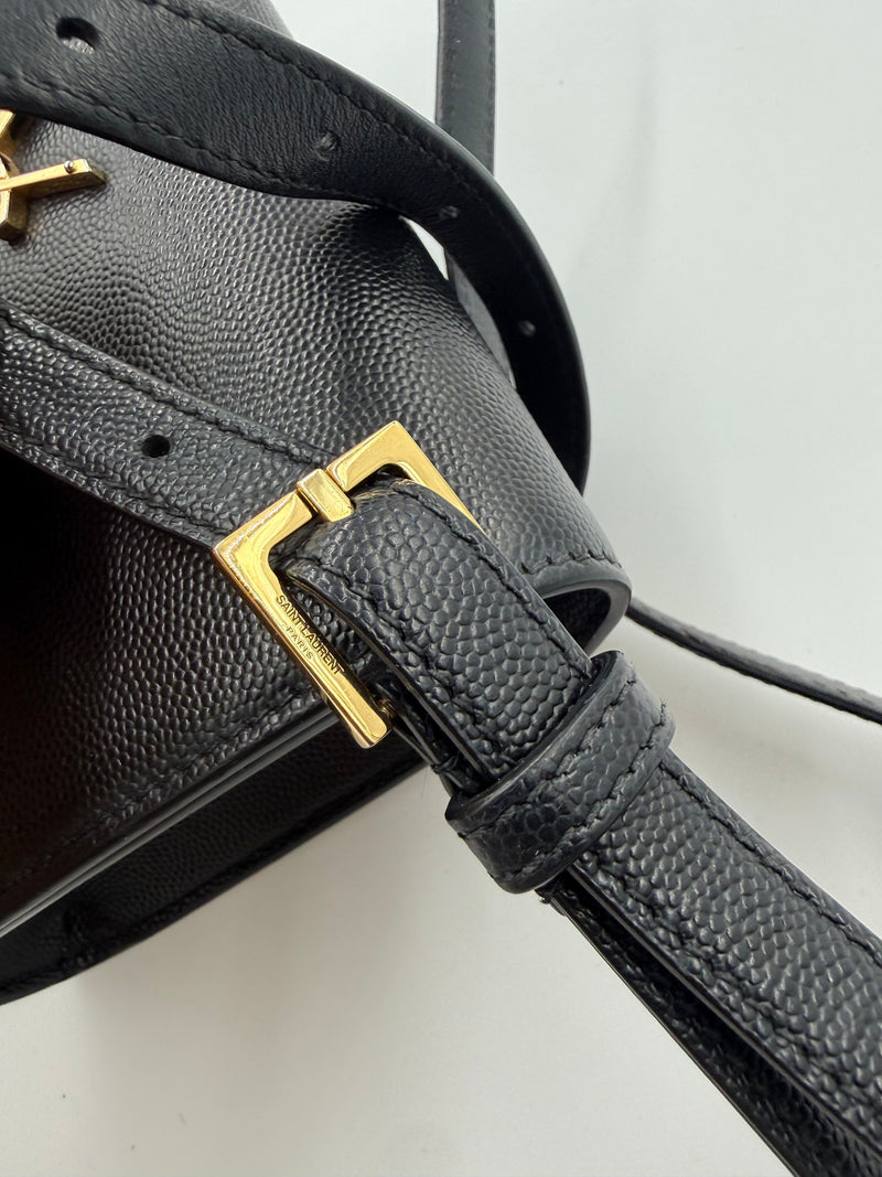 Saint Laurent Kate – bæltetaske – sort læder taske – secondhand