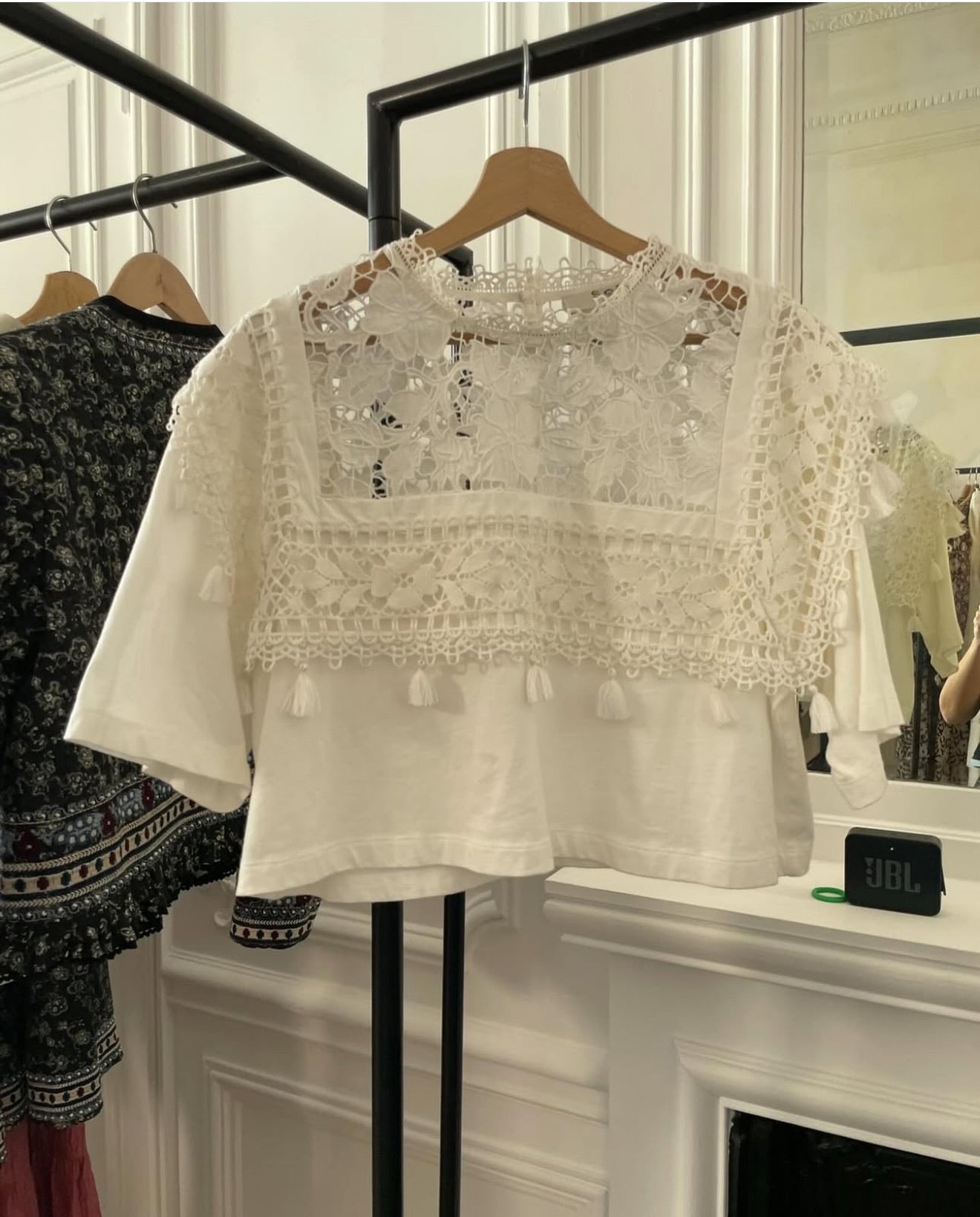 Sea New York Joah Embroidery T-shirt White