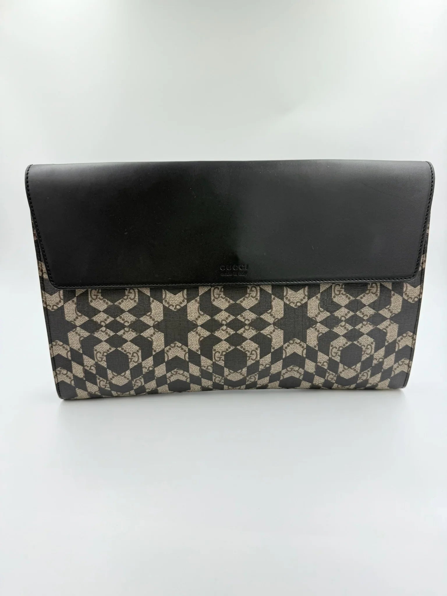 Gucci - Clutch - GG Supreme Monogram Caleido - Secondhand - Stilkompagniet.dk