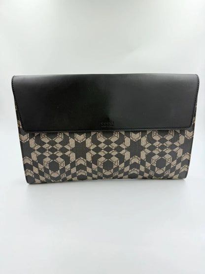 Gucci - Clutch - GG Supreme Monogram Caleido - Secondhand - Stilkompagniet.dk