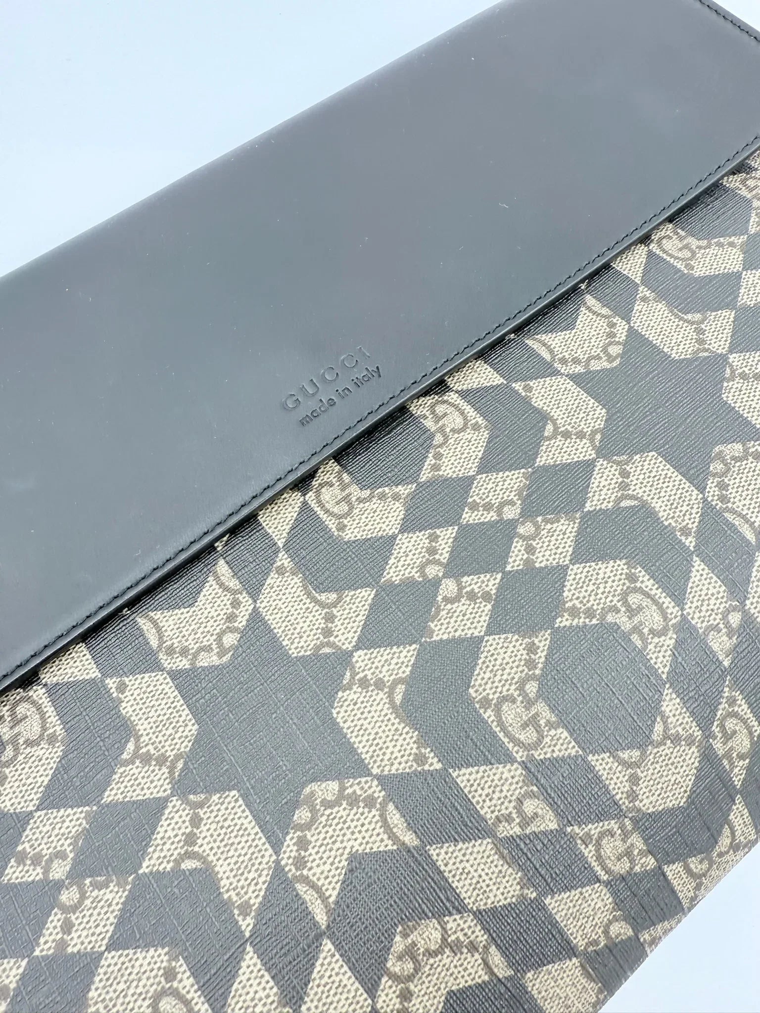 Gucci - Clutch - GG Supreme Monogram Caleido - Secondhand - Stilkompagniet.dk
