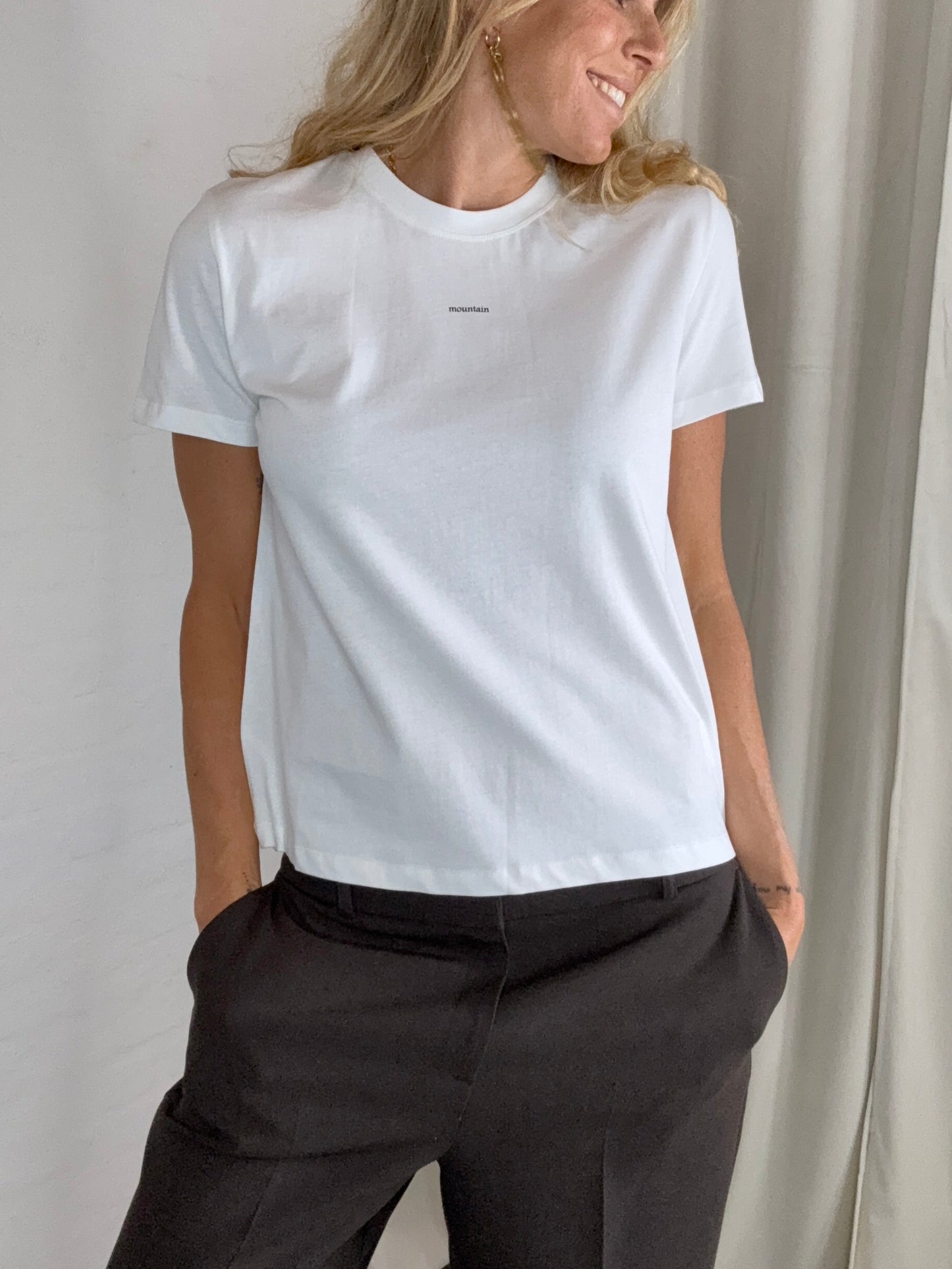 The Collection - Tshirt - White - Mountain