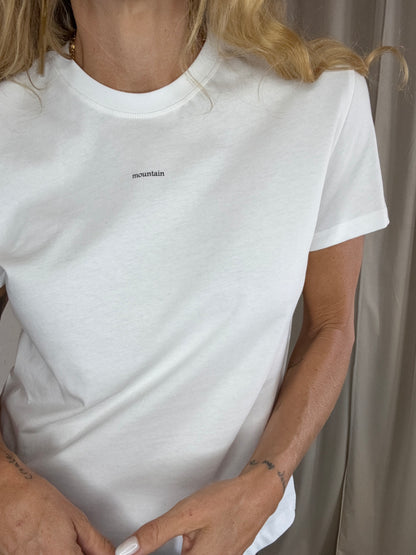 The Collection - Tshirt - White - Mountain