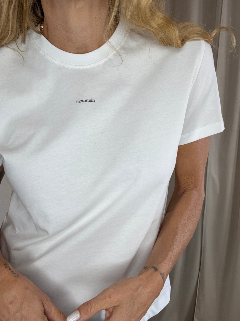 The Collection - Tshirt - White - Mountain