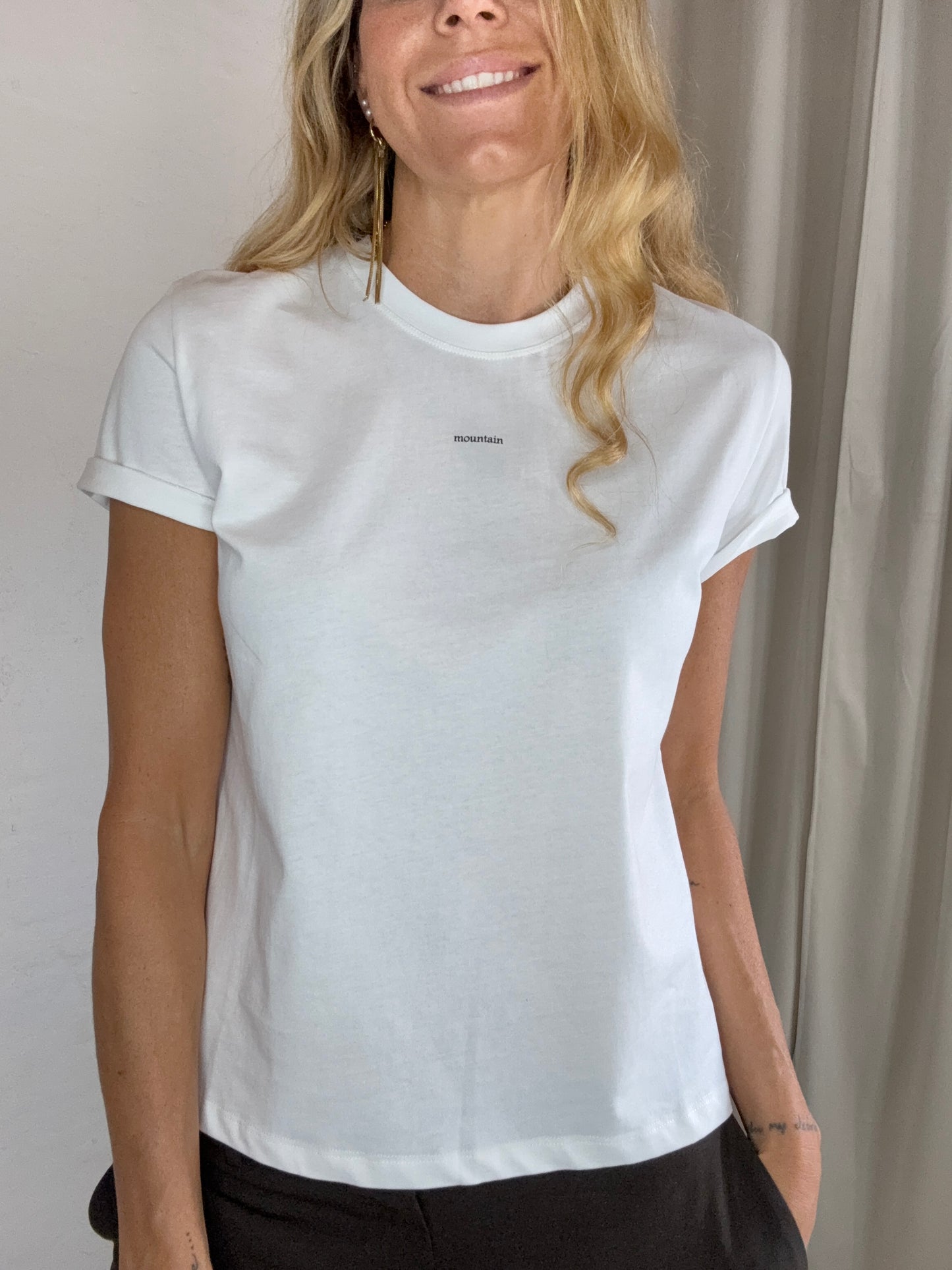 The Collection - Tshirt - White - Mountain