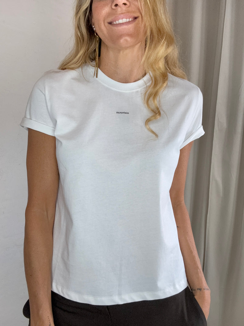 The Collection - Tshirt - White - Mountain