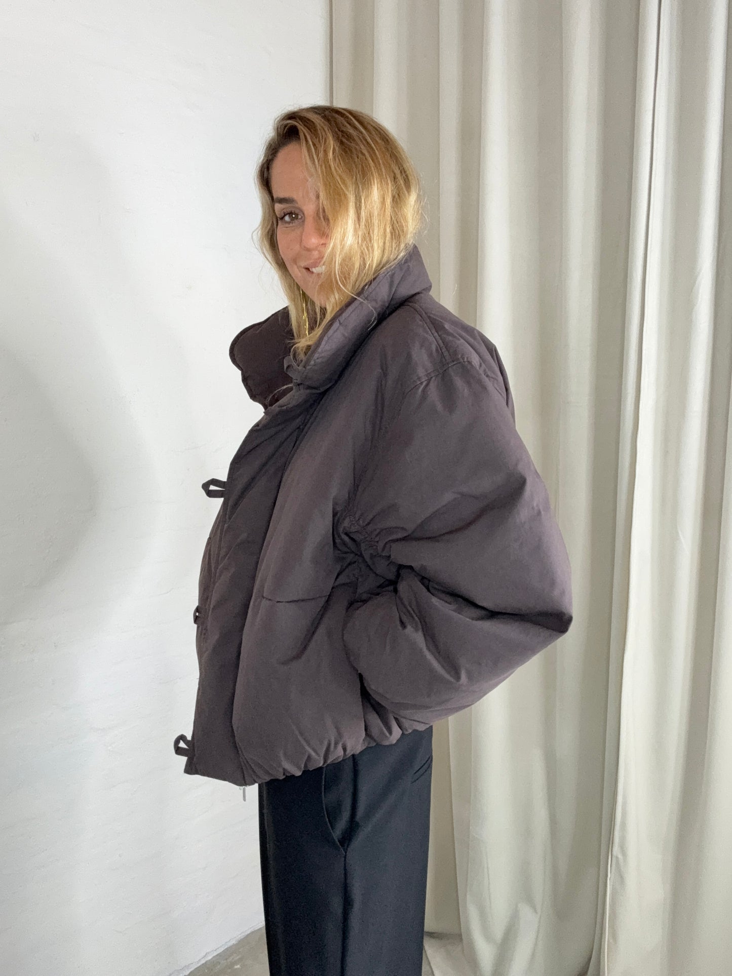 The Collection - Puffer Jakke - Brown - Gia