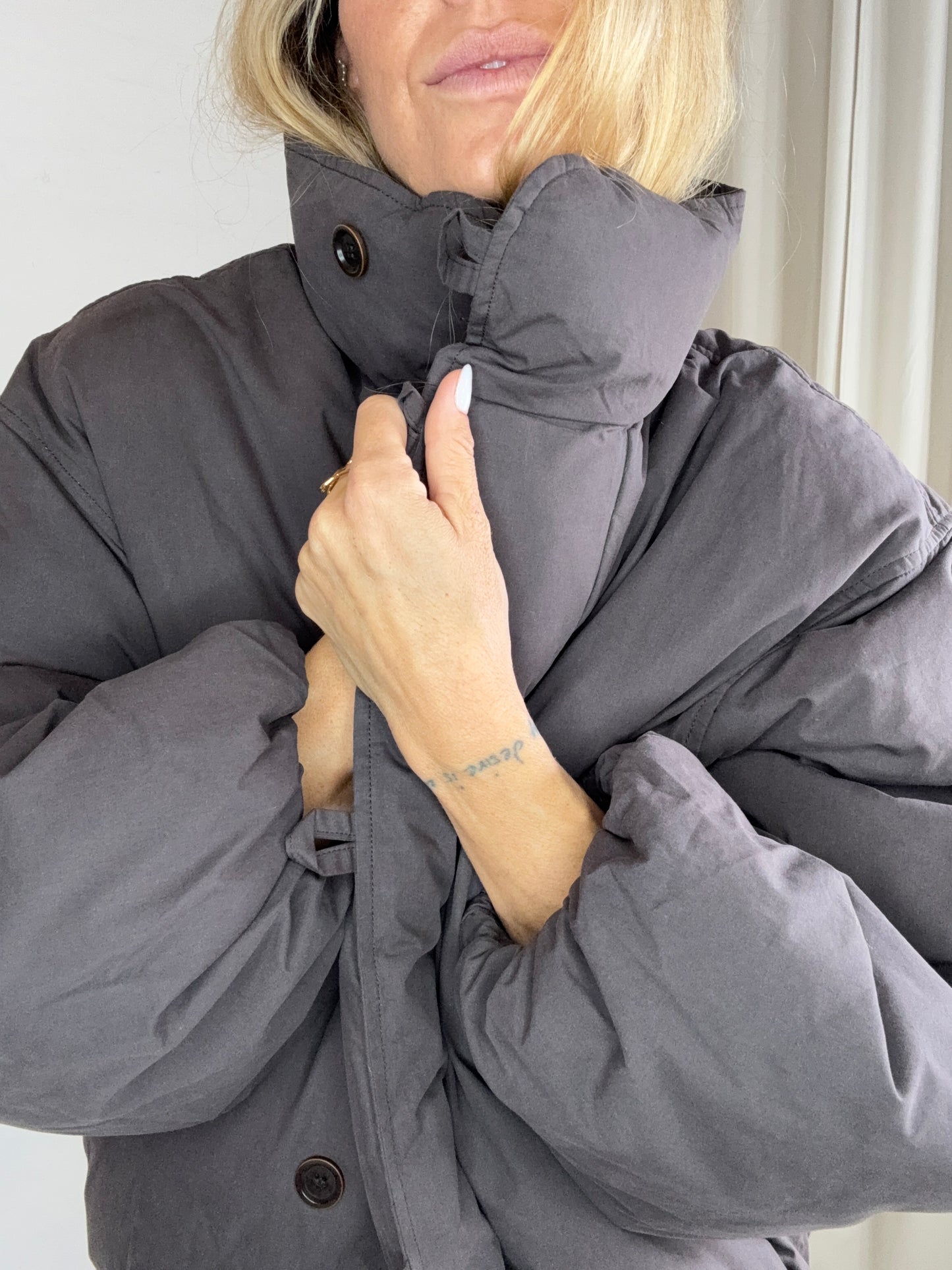 The Collection - Puffer Jakke - Brown - Gia