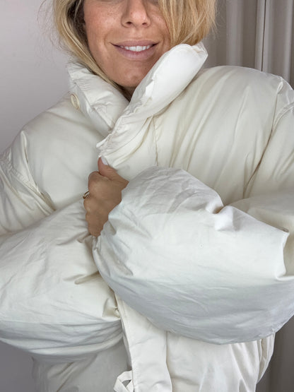 The Collection - Puffer Jakke - Off White - Gia
