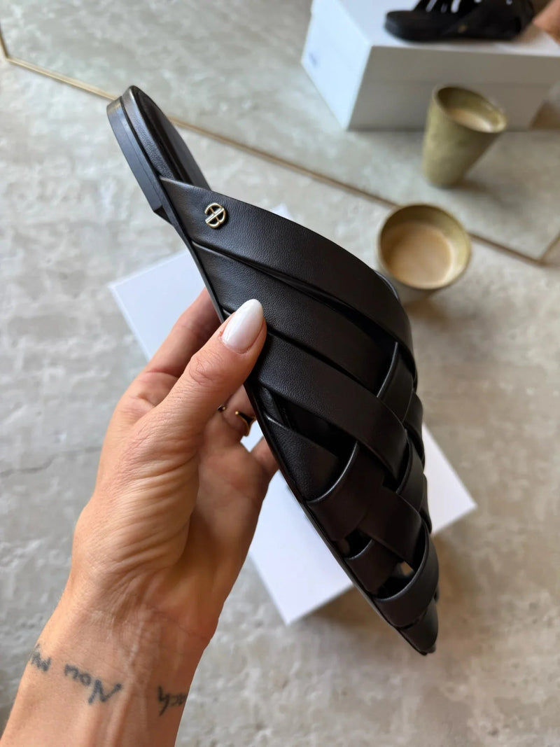 Anine Bing - Sandal - Black - Eve - Stilkompagniet.dk