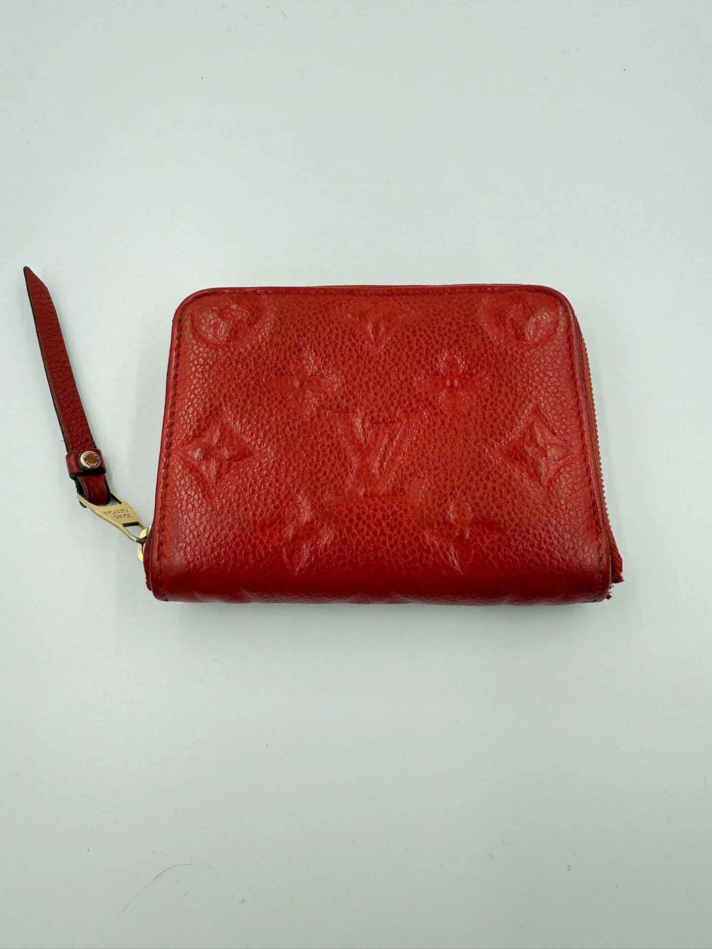 Louis Vuitton - Pung - Rød - LV Zippy coin pung - Secondhand