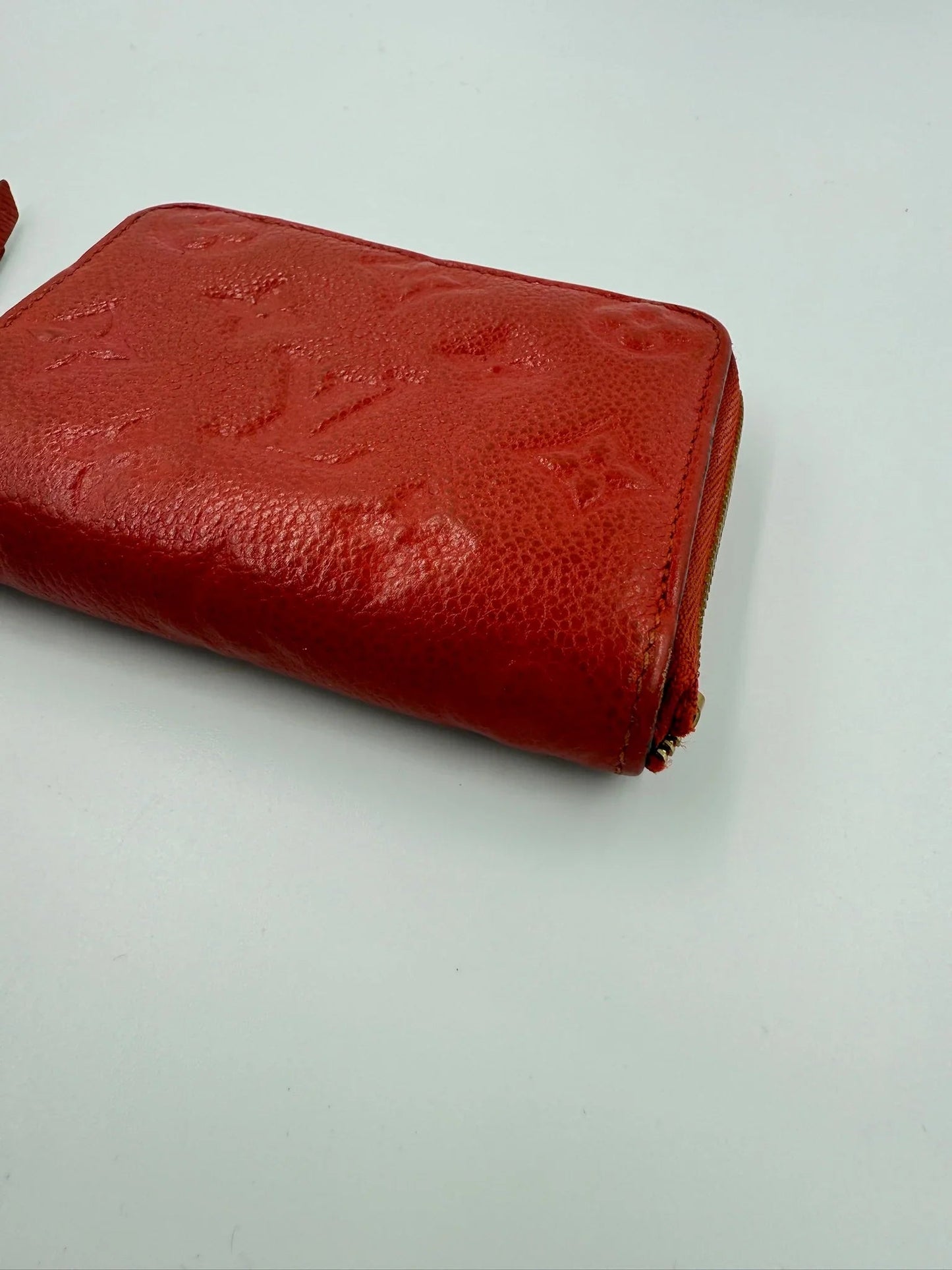 Louis Vuitton - Pung - Rød - LV Zippy coin pung - Secondhand