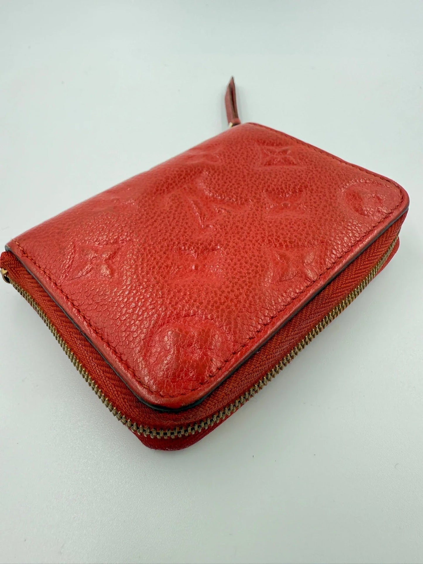 Louis Vuitton - Pung - Rød - LV Zippy coin pung - Secondhand