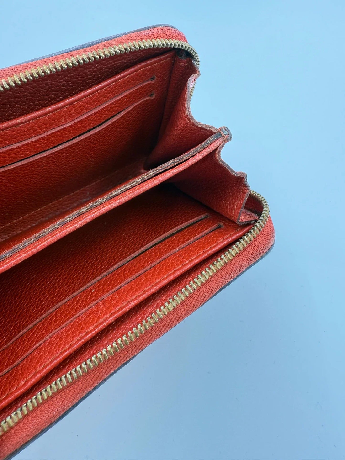 Louis Vuitton - Pung - Rød - LV Zippy coin pung - Secondhand