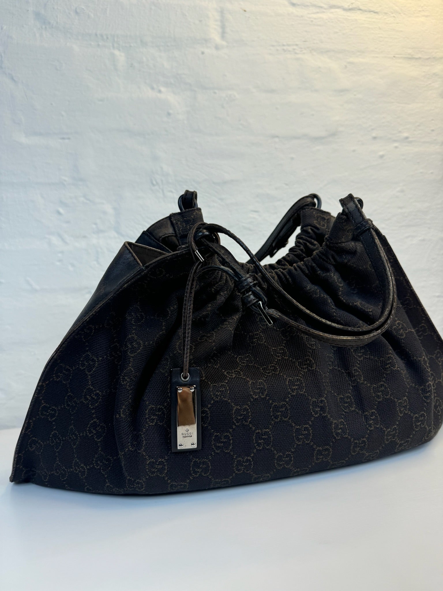 Gucci - GG hobo bag - Brown  - Secondhand