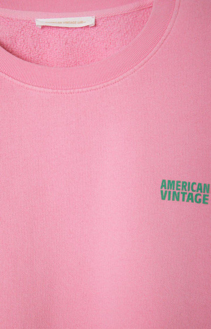American Vintage - Sweatshirt - Vintage Pink - Izubird