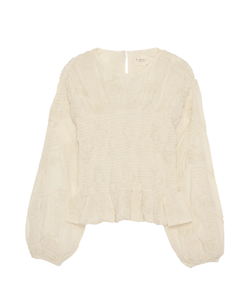 Sissel Edelbo - Bluse - Champagne - Iluna Top