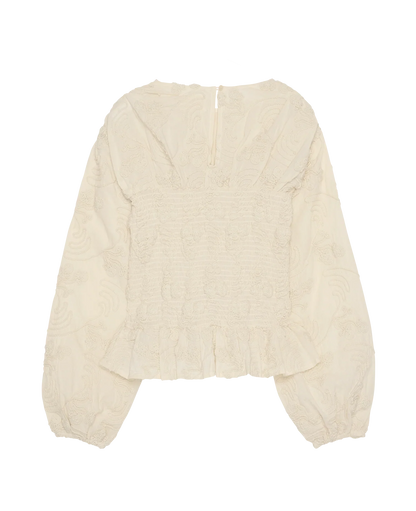 Sissel Edelbo - Bluse - Champagne - Iluna Top