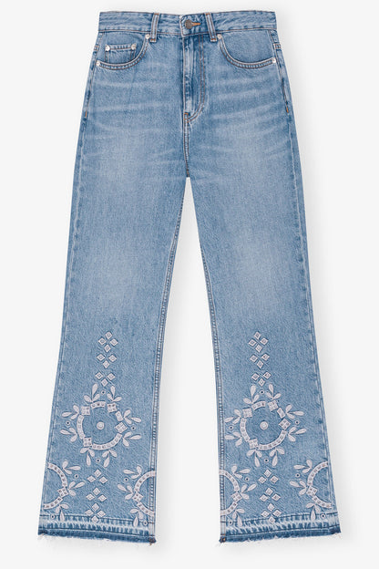 Ganni - Jeans - Denim broderi anglaise - Betzy