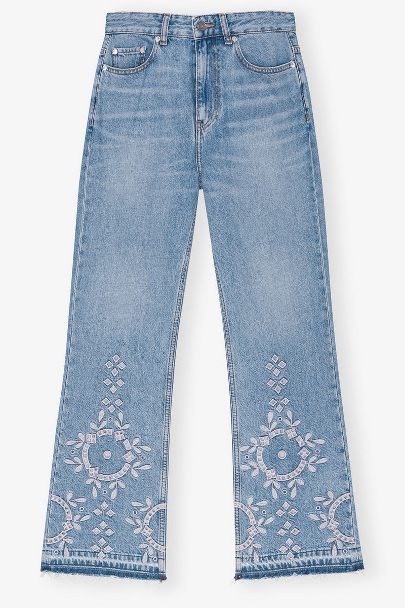 Ganni - Jeans - Denim broderi anglaise - Betzy