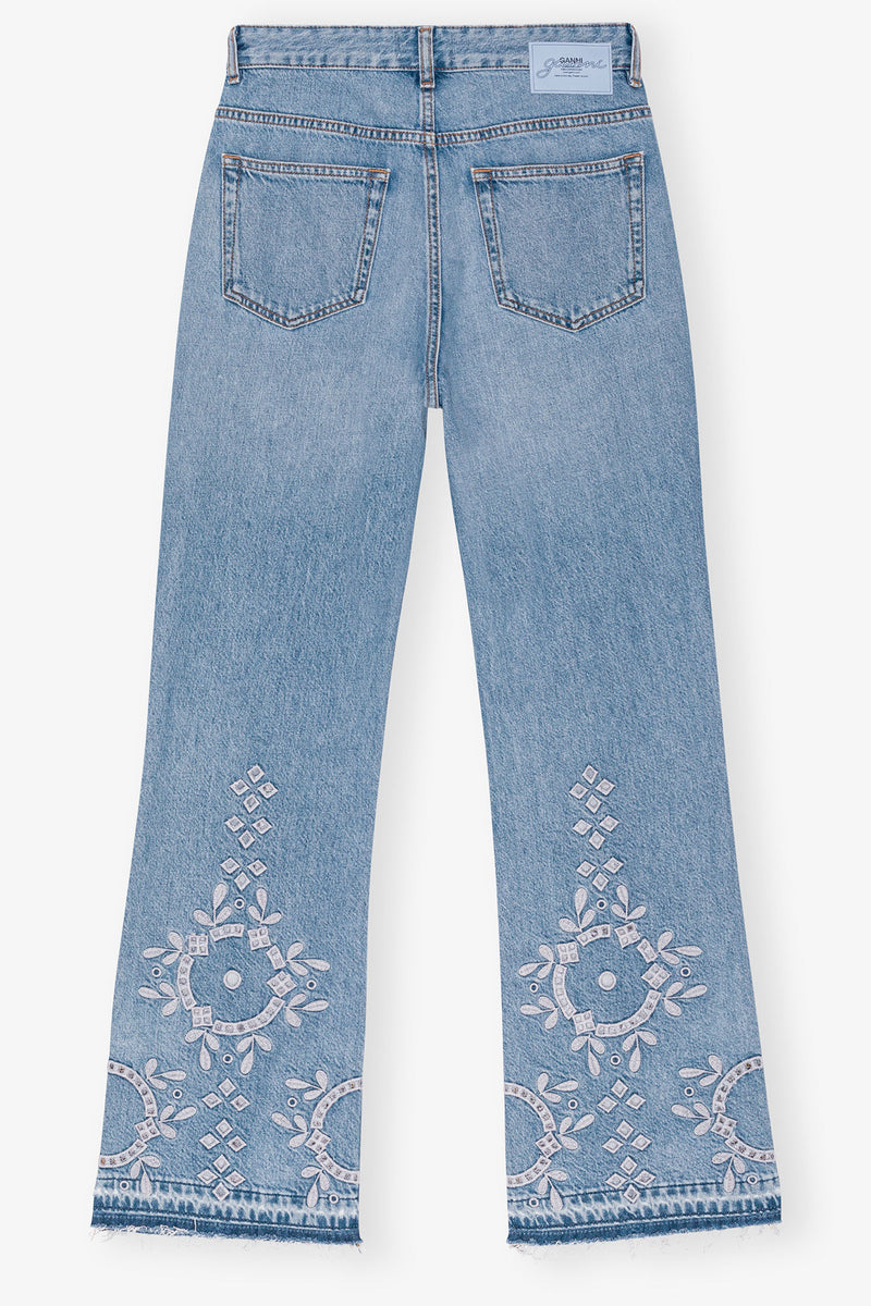 Ganni - Jeans - Denim broderi anglaise - Betzy