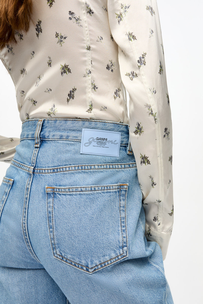 Ganni - Jeans - Denim broderi anglaise - Betzy
