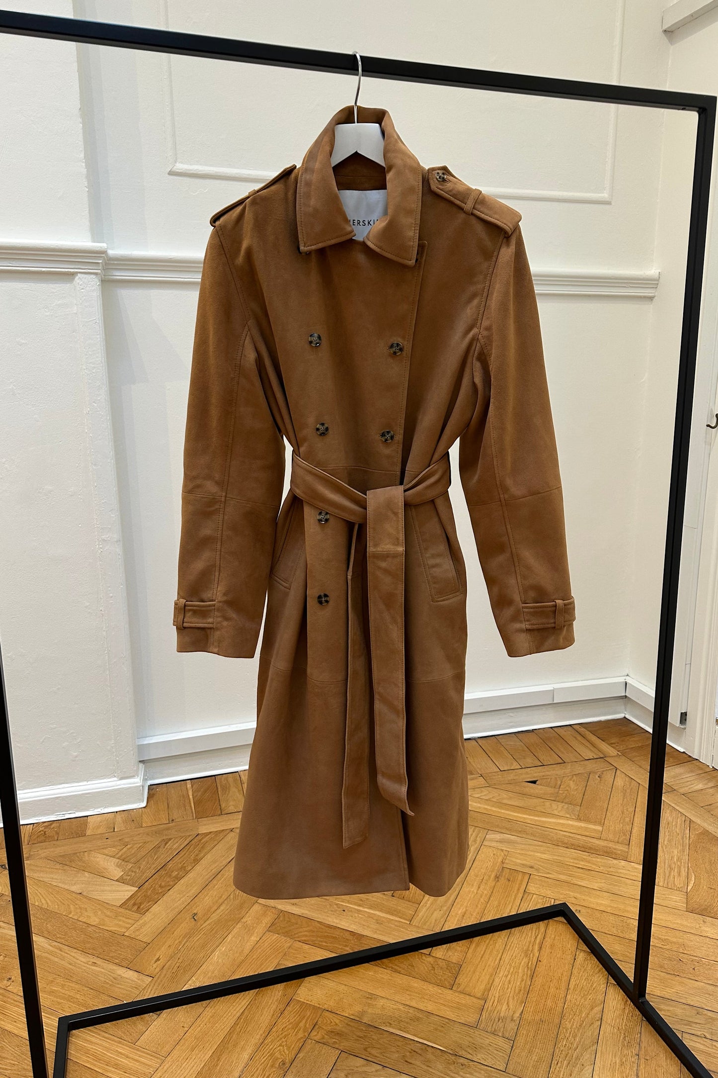 Herskind - Frakke - Tan - Joaquim Suede