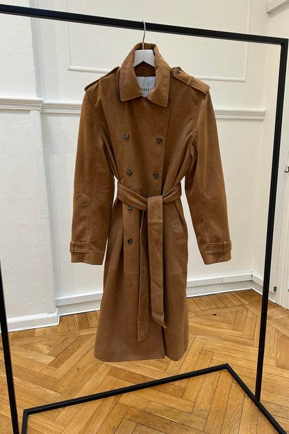 Herskind - Frakke - Tan - Joaquim Suede