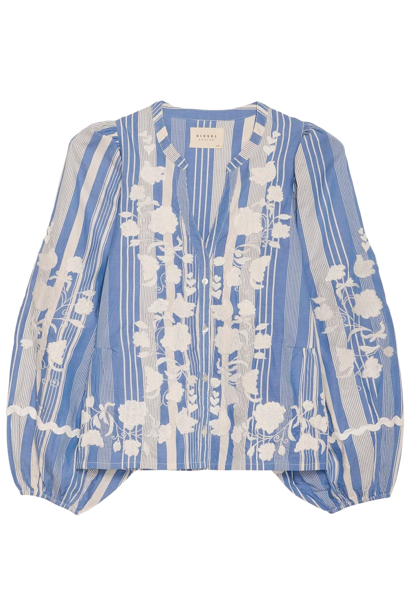 Sissel Edelbo - Skjorte - Blå - Juliane