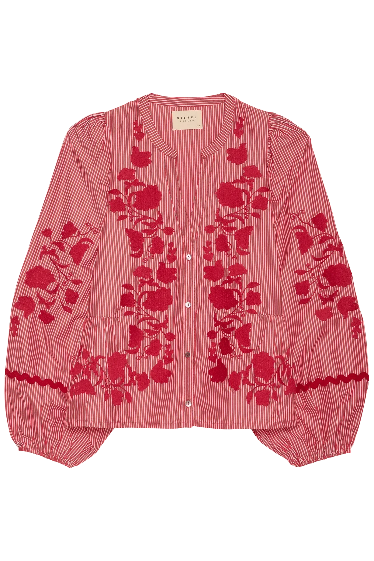 Sissel Edelbo - Skjorte -  Rød - Juliane