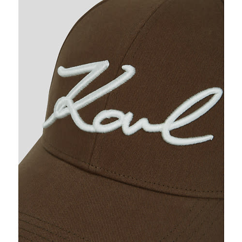 Karl Lagerfeld - Kasket - Brun - Signature Logo Cap