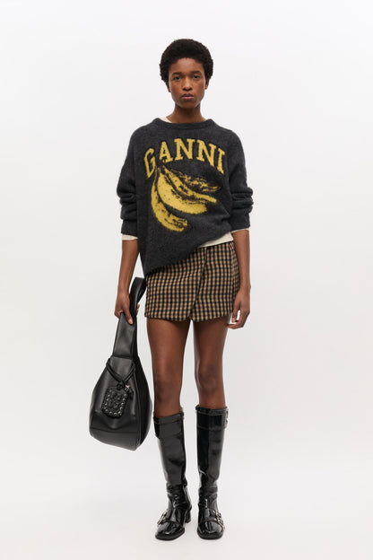 Ganni - Strik - Phantom - Banana Graphic