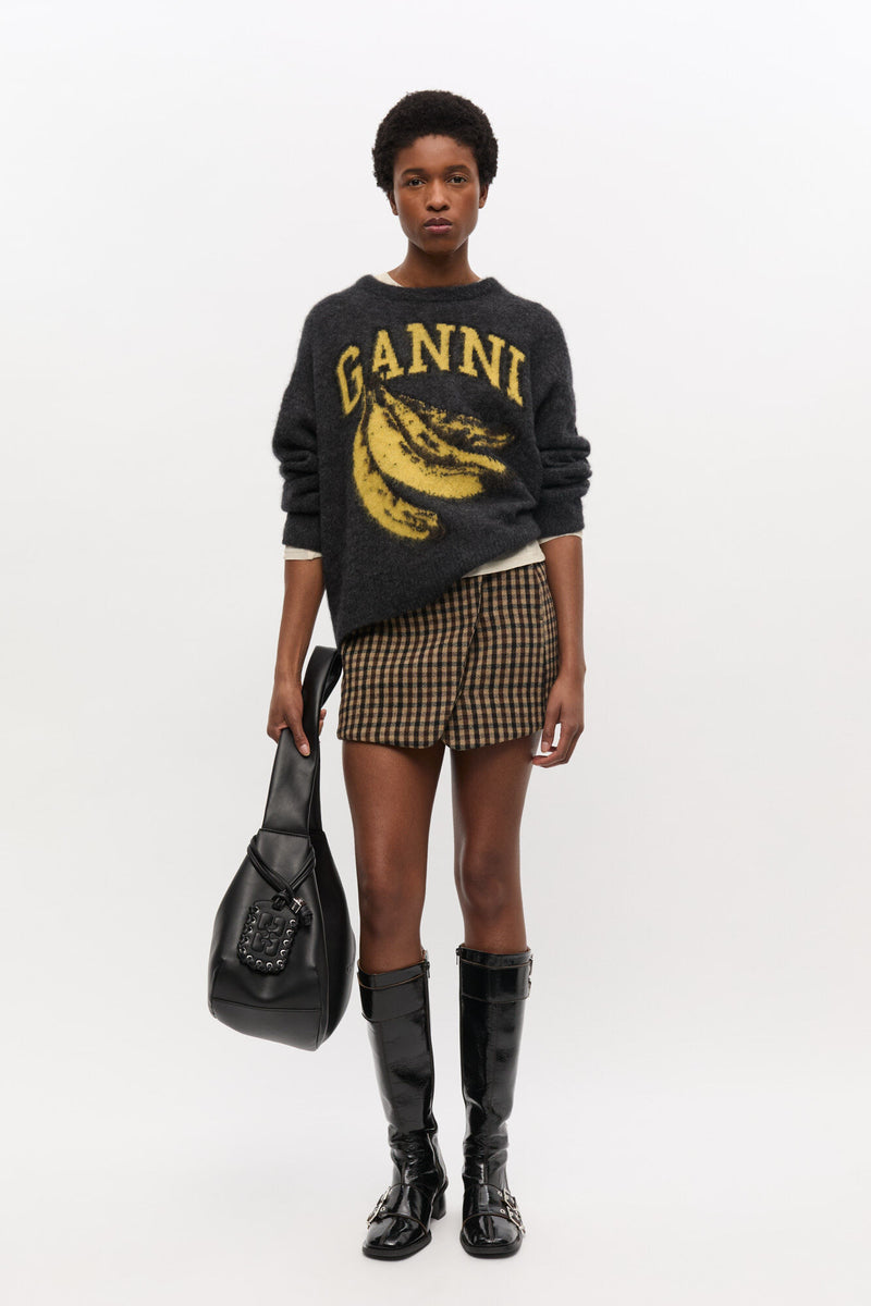 Ganni - Strik - Phantom - Banana Graphic