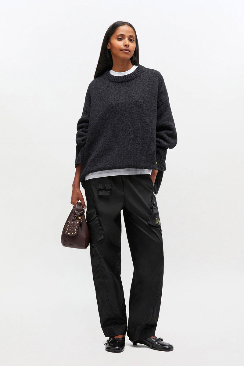 Ganni - Strik - Phantom - Chunky Wool Mix - K2610
