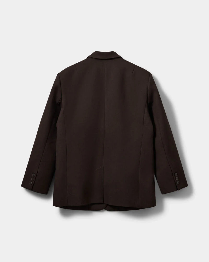 Sofie Schnoor - Blazer - Dark brown - Kaisw, billede 3