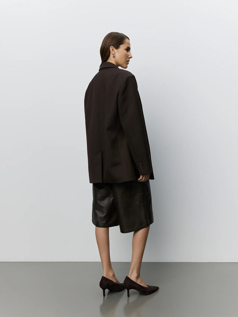 Sofie Schnoor - Blazer - Dark brown - Kaisw, billede 5