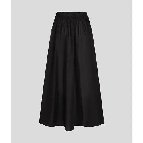 Karl Lagerfeld - Nederdel - Sort - DNA Long Skirt