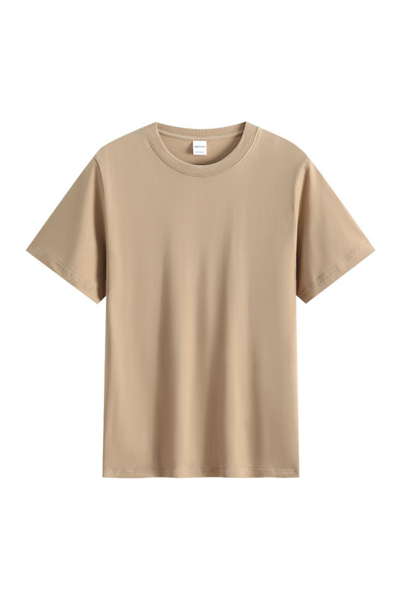 The Collection - T-shirt - Khaki - Boxy