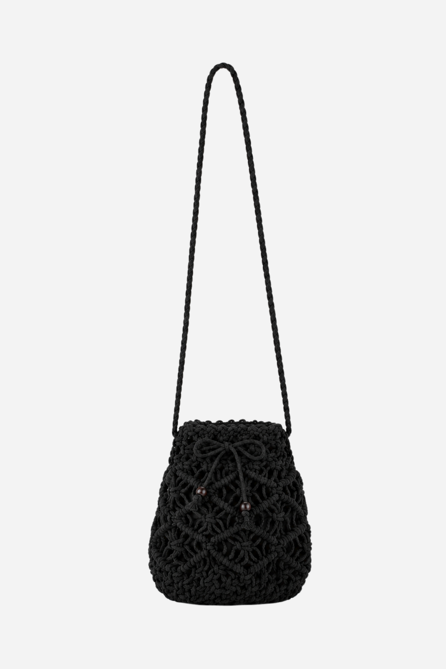 Andcopenhagen Basics - Hæklet Taske - Sort - Hailey