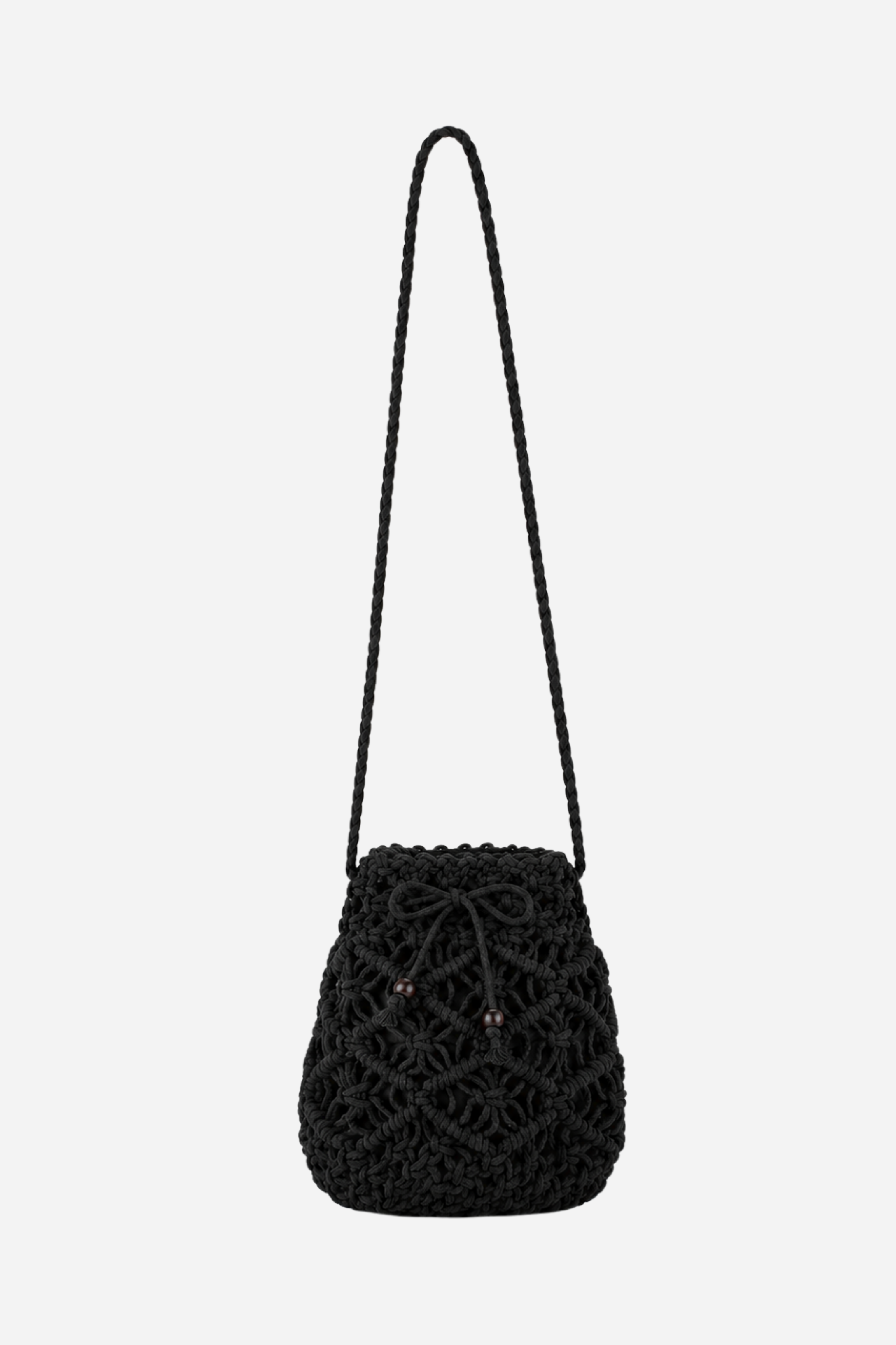 Andcopenhagen Basics - Hæklet Taske - Sort - Hailey